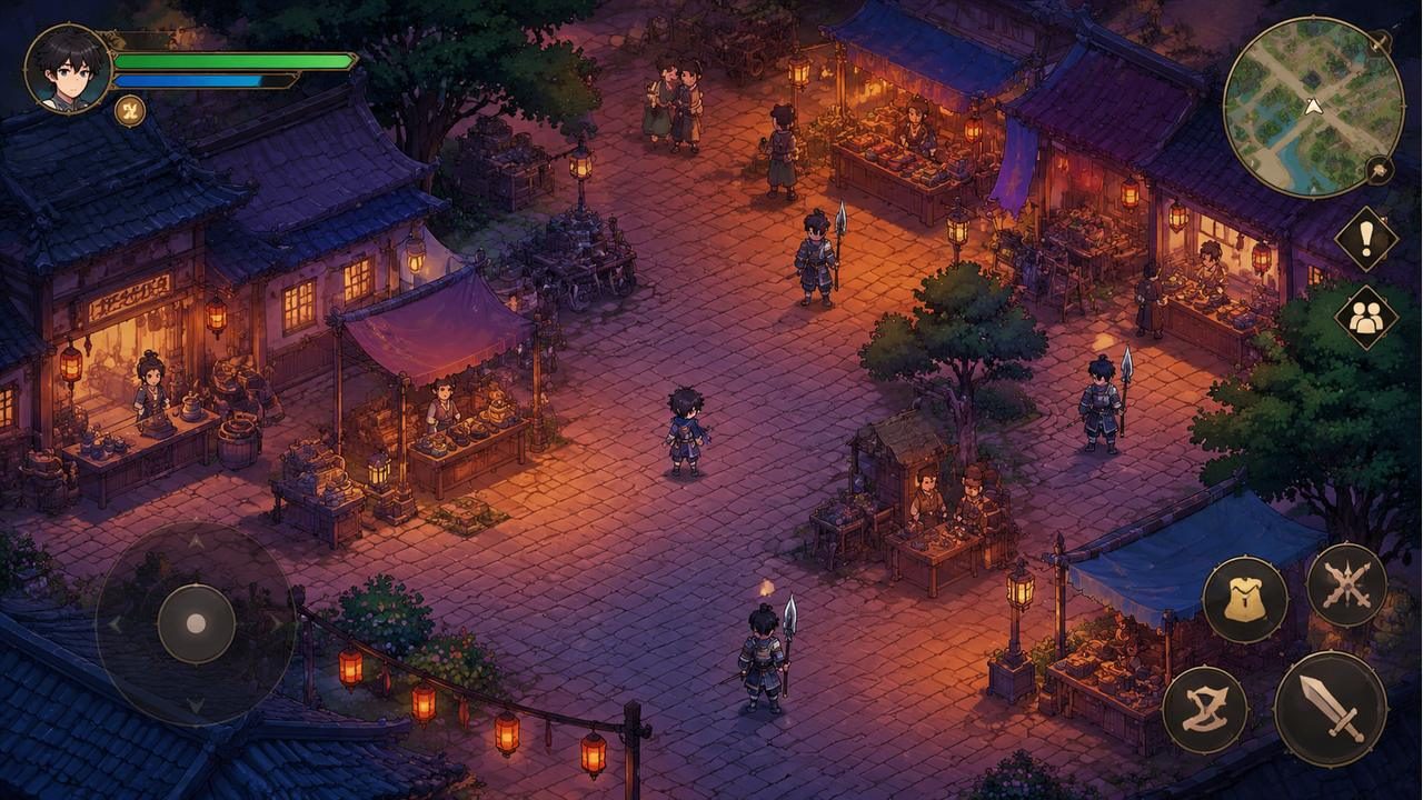 交易街的屑卫兵 探索场景 资料图 2